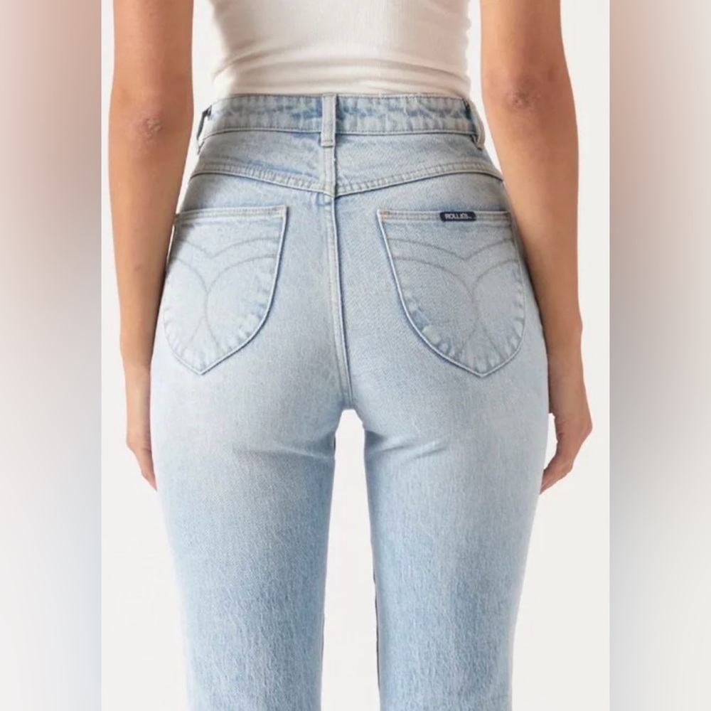 Rolla's Women's Dusters Bluebird Crop Bootcut Jeans 28